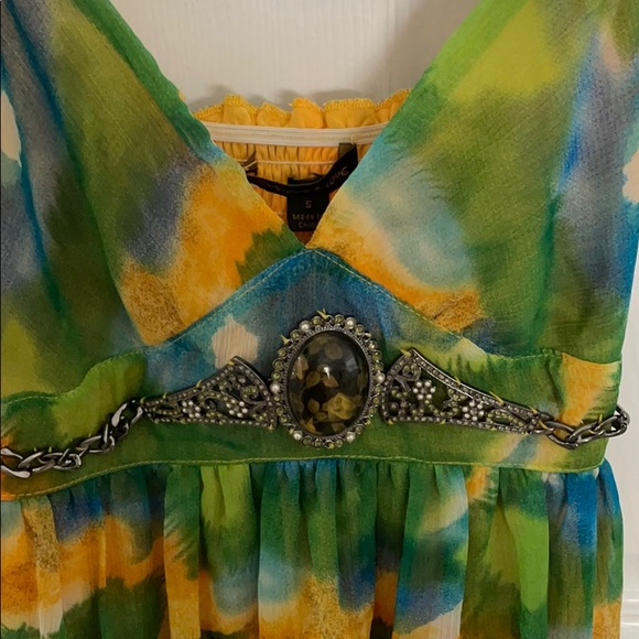 Boutique watercolor dress - Small - Picture 2 of 3